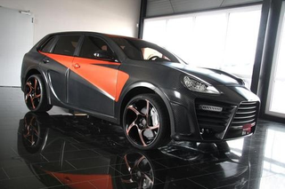 Illustration for article titled Mansory Chopster: Carbon Fiber Cayenne Crazy-Time